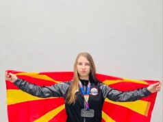 Сребрен медал за Ведрана Туневски